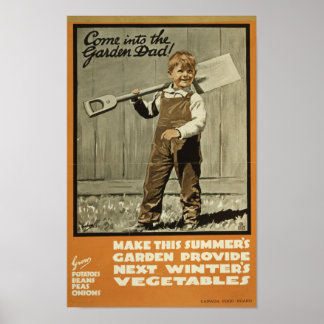 Komm in den Vater des Gartens! Poster