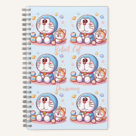Komm Komm Katze und Doraemon Notizbuch