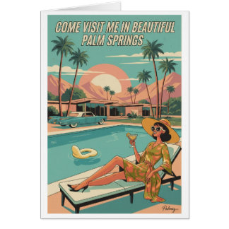 Komm mich in dem schönen Palm Springs besuchen