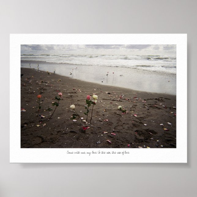 Komm mit mir, ans Meer Poster (Vorne)