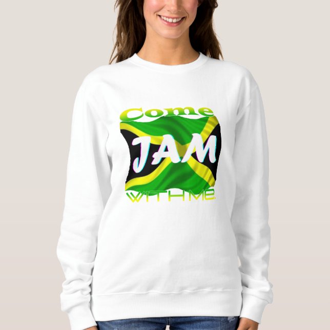 Komm mit mir zusammen sweatshirt (Vorderseite)
