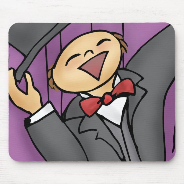 Komm raus und singe! (Platz, keine Wörter) Mousepad (Vorne)