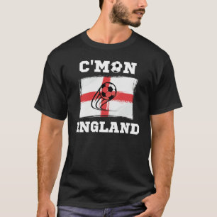 Komm schon England Fan Fußball 2021 Soccer England T-Shirt