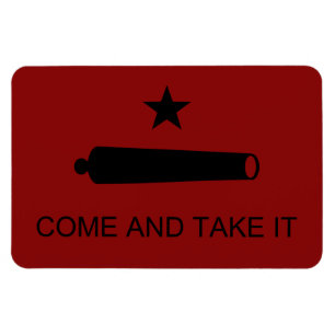 Komm und Nimm es! Texas Staats-Schlachtschneisefla Magnet