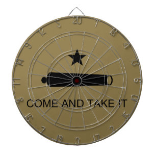 Komm und Nimm es! Texas State Schlachtflagge Dartscheibe