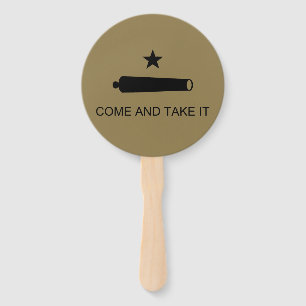 Komm und Nimm es! Texas State Schlachtflagge Fächer