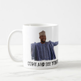 Komm und sieh deine King-Coffee-Tasse Kaffeetasse