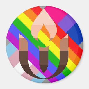 Komm, wie du dich in einem uniitären Universalismu Magnet
