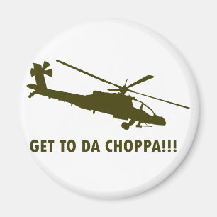 Komm zu Da Choppa!!! Magnet