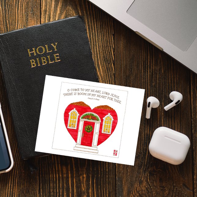 Komm zu meinem HERRN Jesus Inspiration Postkarte (Von Creator hochgeladen)