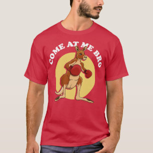 Komm zu mir Bro Boxen Kangaroo T-Shirt