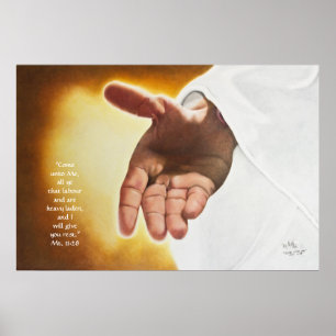 "Komm zu mir, Jesus, Kunstdrucke Poster
