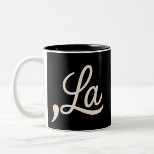 Komma La 2024 Für Präsident Wahl Funny Kamala Zweifarbige Tasse