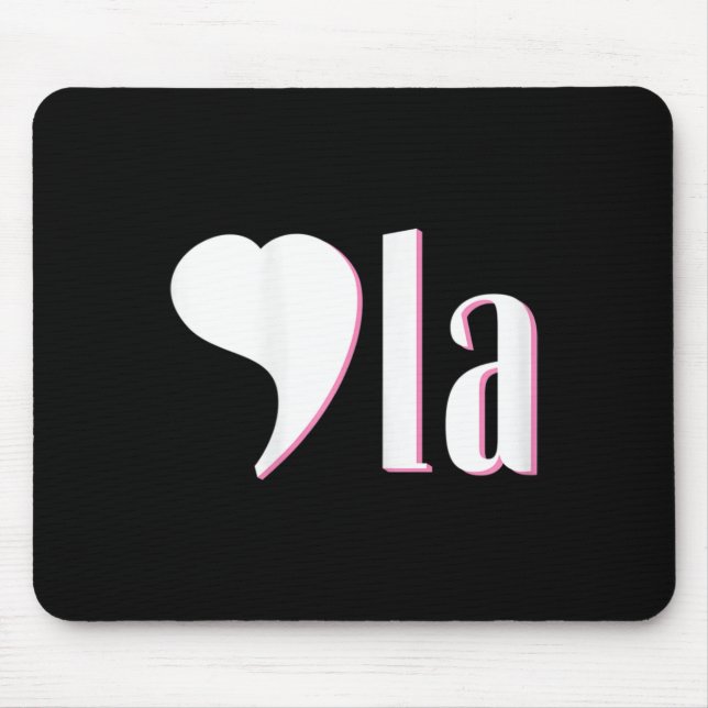 Komma La Kamala Harris Funny Democrat Support 2020 Mousepad (Vorne)