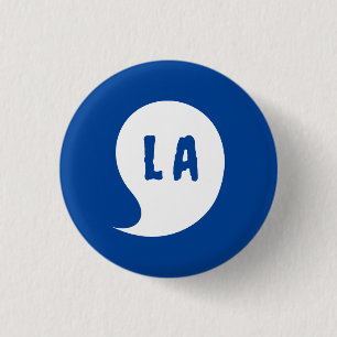 Komma-la Kamala Harris Halloween für den Präsident Button