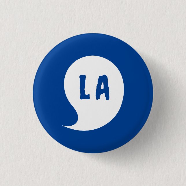 Komma-la Kamala Harris Halloween für den Präsident Button (Vorderseite)