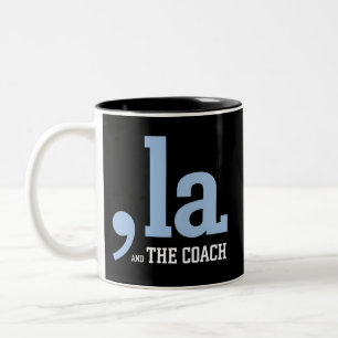 Komma La Kamala Harris Tim Walz Trainer 2024  Zweifarbige Tasse