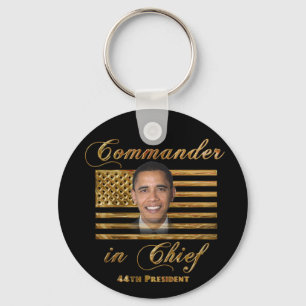 Kommandant - herein - Leiter, Barack Obama Schlüsselanhänger