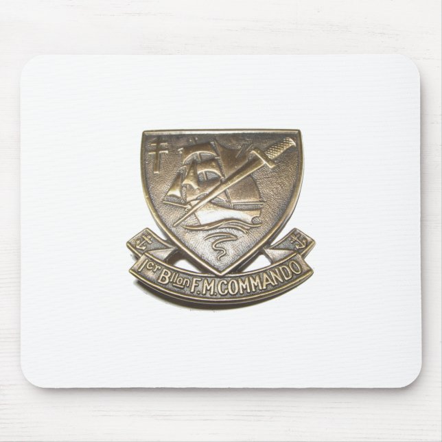 Kommando Kieffer - Abzeichen 1er BFMC Mousepad (Vorne)