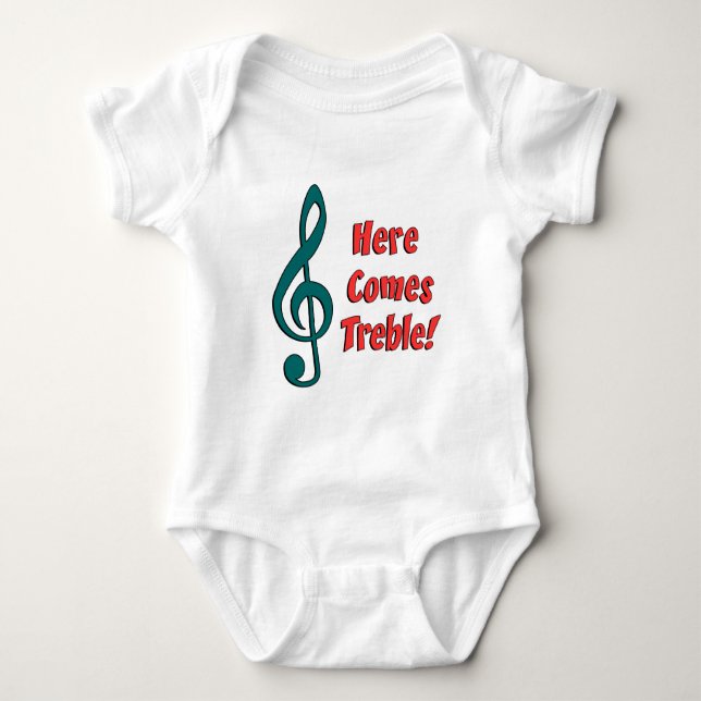 Kommen hier Höhen Baby Strampler (Vorderseite)