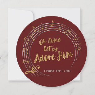 KOMMEN LASS US ADORE IHM Weihnachten Hymne Persona