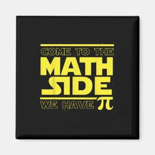 Kommen Sie auf die Mathematik Seite, wir haben Pi Magnet