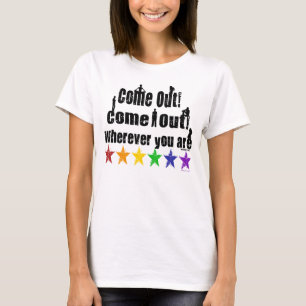 Kommen Sie die Hauptrolle spielt heraus der Frauen T-Shirt
