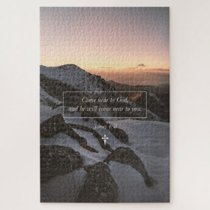 Kommen Sie in die Nähe von Gott James 4: 8 Christl