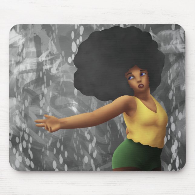 kommen Sie mit mir weg Mousepad (Vorne)