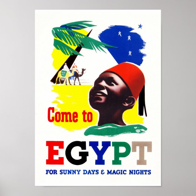 Kommen Sie nach Ägypten Poster (Vorne)