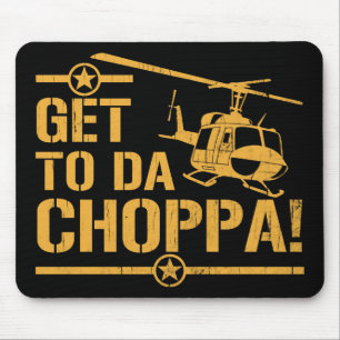 Kommen Sie nach DA Vintager Choppa Mousepad
