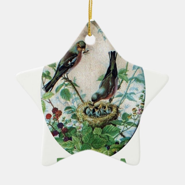 Kommen Sie nach Papa Keramik Ornament (Vorne)