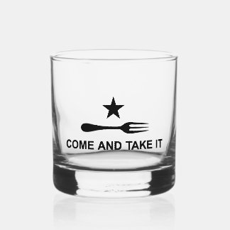 Kommen Sie und nehmen Sie es Gabel Whiskyglas