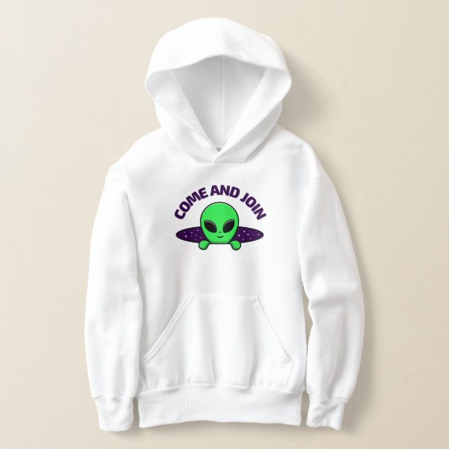 Kommen Sie und treten Sie ein Hoodie (Ablage )