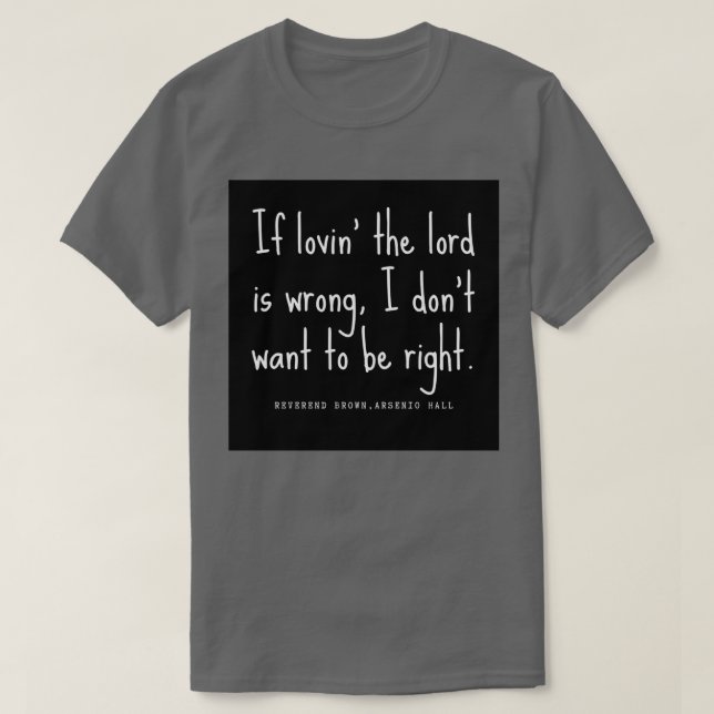 Kommen Sie zu Amerika Zitat T-Shirt (Design vorne)