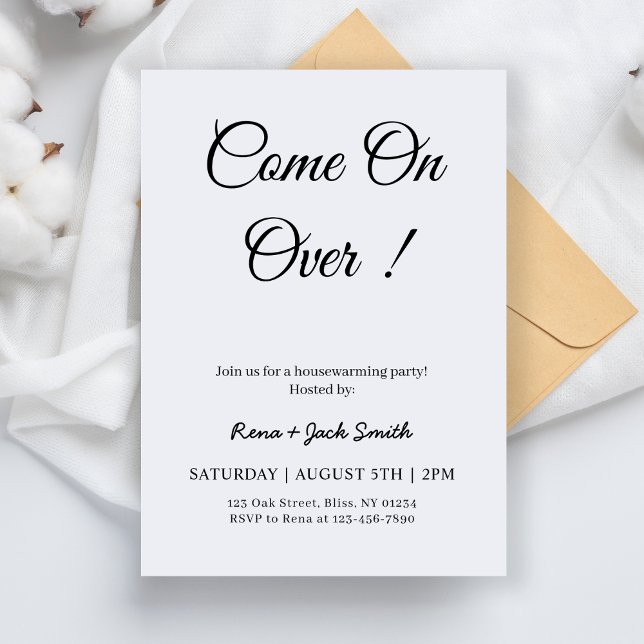 Kommen Sie zu einem neuen Zuhause Open House Party Einladung (Von Creator hochgeladen)
