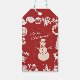 "Kommen Sie zu uns für ein Weihnachtsfest im Jolly Geschenkanhänger