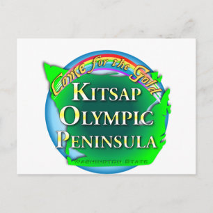 Kommen Sie zum Gold Postkarte