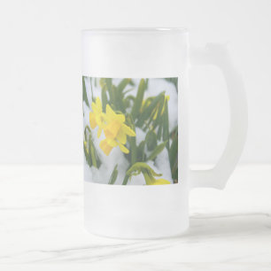 Kommen Sie zur Frühjahrszeit Mattierte Tasse von G