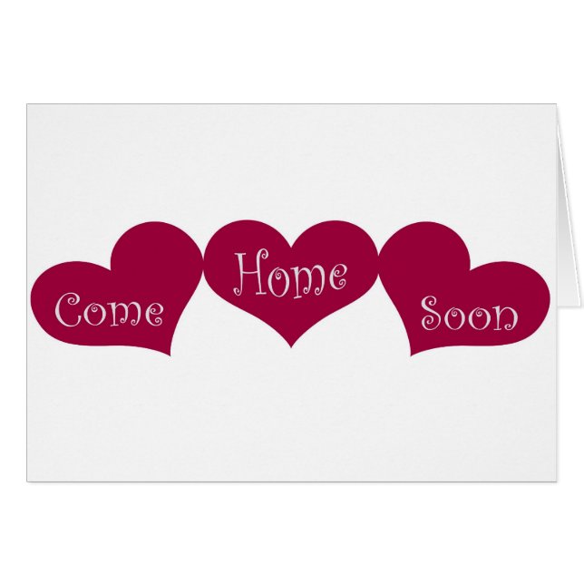 Kommen Zuhause bald (Vorderseite (Horizontal))