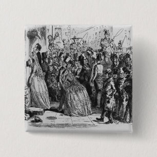 Kommendes Zuhause von der Kirche Button