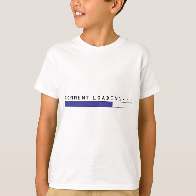 Kommentar-Laden… KinderT-Shirt T-Shirt (Vorderseite)