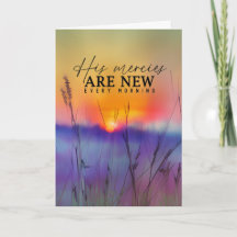 Kommentare 3:23 Seine Mercies sind neue Bibel Vers