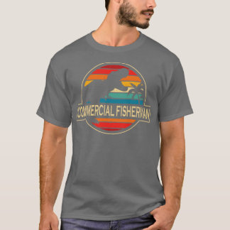 Kommerziell Fisherman Dinosaur T-Shirt