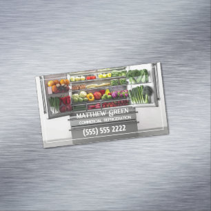 Kommerzielle Kühlung Magnetische Visitenkarte