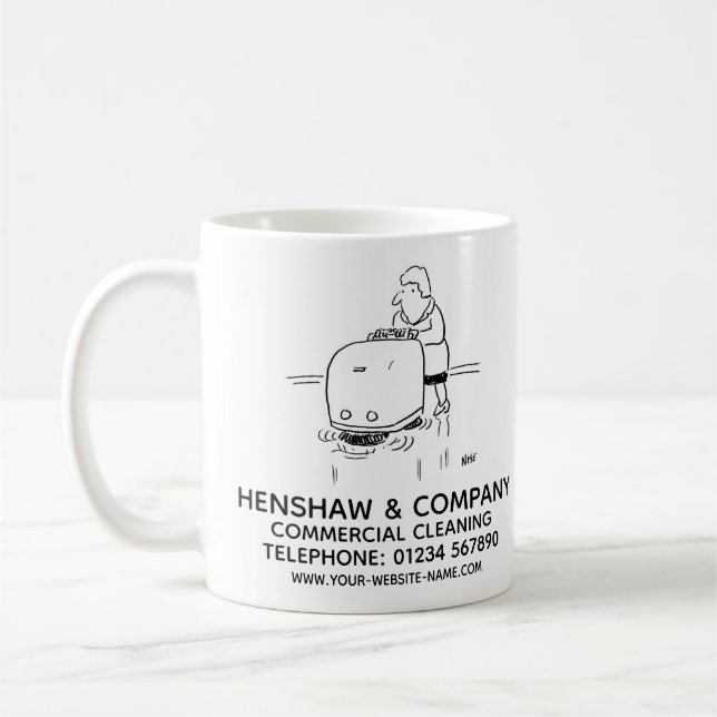Kommerzielle sauberere Kaffeemaschine Tasse (Links)