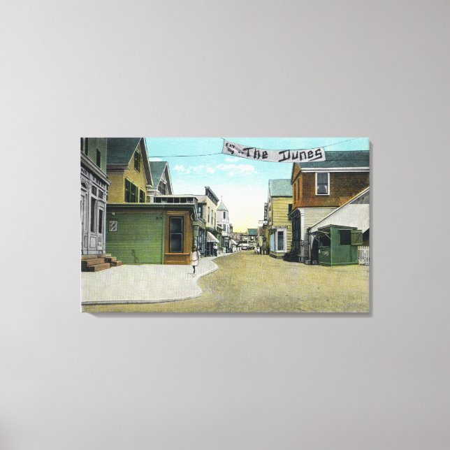 Kommerzielle Street View Leinwanddruck (Vorderseite)