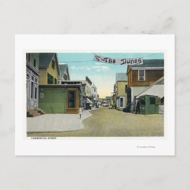 Kommerzielle Street View Postkarte (Vorderseite)