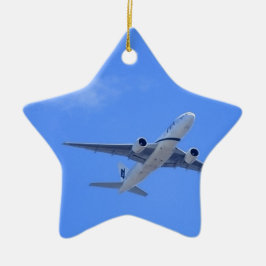 Kommerzieller Airliner Keramik Ornament