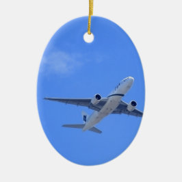 Kommerzieller Airliner Keramik Ornament